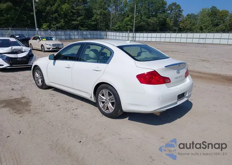 2011 Infiniti G37 Journey z USA, uszkodzony, nr VIN JN1CV6APXBM303685